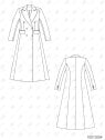MOLDE ABRIGO MIDI MUJER 2004