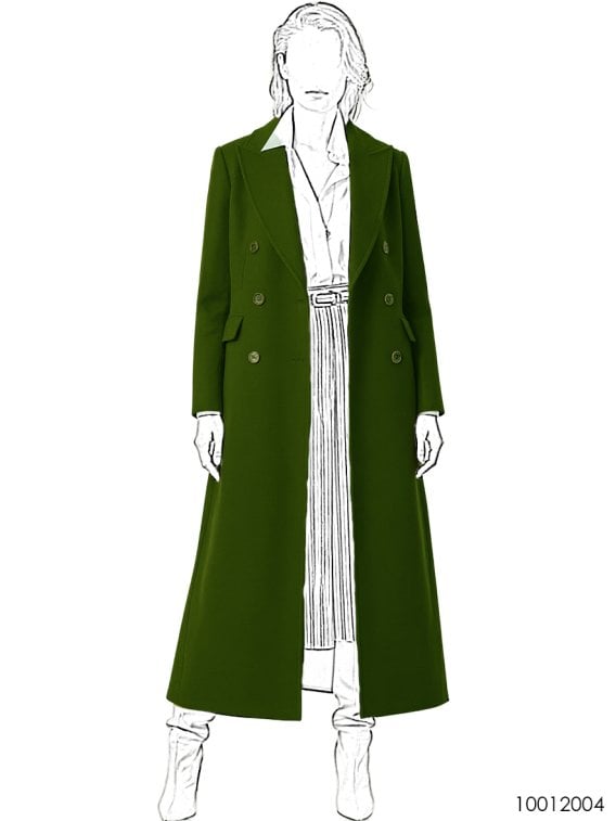 MOLDE ABRIGO MIDI MUJER 2004