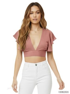 MOLDE TOP CORTO MUJER 2505