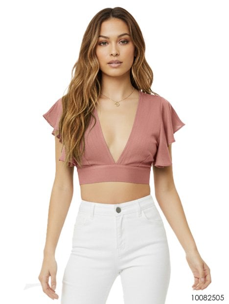 MOLDE TOP CORTO MUJER 2505