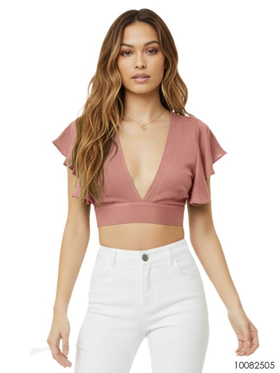 MOLDE TOP CORTO MUJER 2505