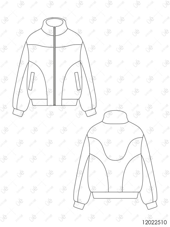 MOLDE CHAQUETA POLAR HOMBRE 2510