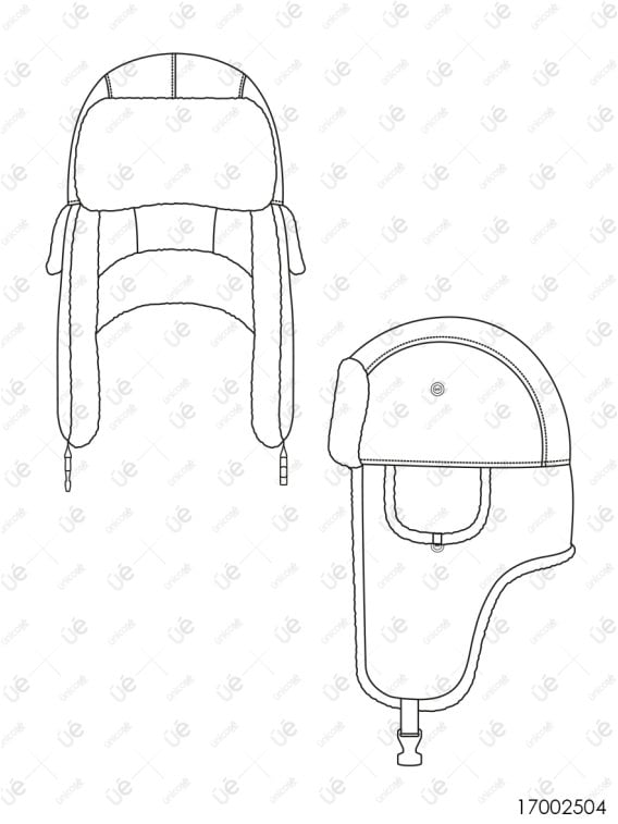 MOLDE GORRO USHANKA ACC 2504