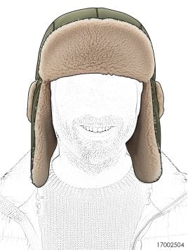 MOLDE GORRO USHANKA ACC 2504