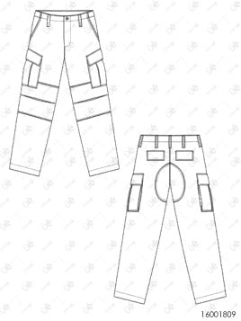 PANTALON CARGO RT 1809