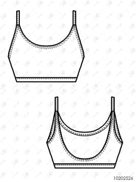 MOLDE DEPORTE TOP 2526