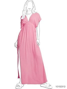 MOLDE VESTIDO PLAYA MUJER 2312