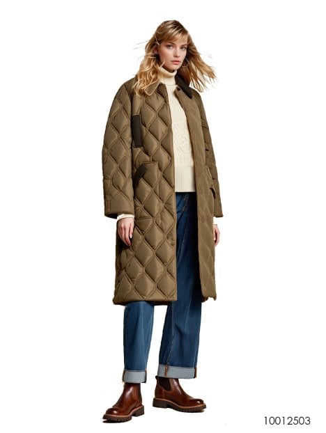 MOLDE ABRIGO MATELASSE MUJER 2503