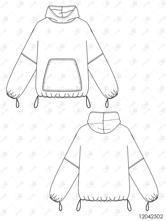 MOLDE POLERON OVESIZE UNISEX HOMBRE 2505