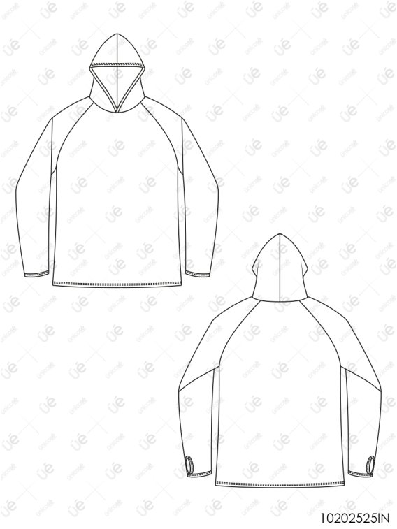 MOLDE DEPORTE CAMISETA RAGLAN 2025IN