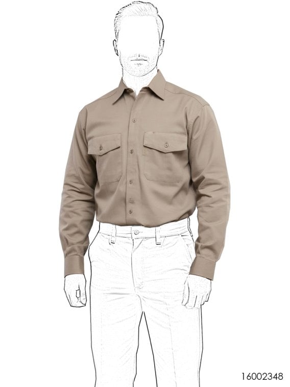 MOLDE CAMISA CARGO HOMBRE RT 2348