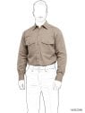 MOLDE CAMISA CARGO HOMBRE RT 2348