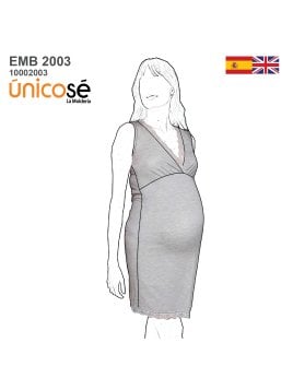 MOLDE CAMISA DE DORMIR MATERNAL 2003