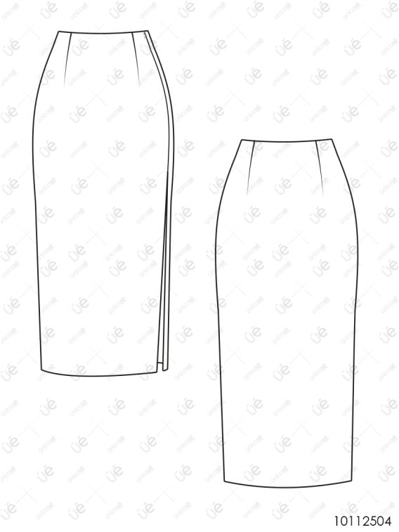 MOLDE FALDA MIDI MUJER 2504