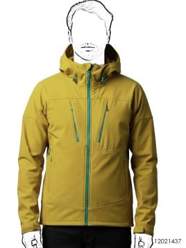 MOLDE CHAQUETA POLAR HOMBRE 1437
