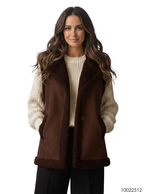 MOLDE CHAQUETA CHALECO MUJER 2512