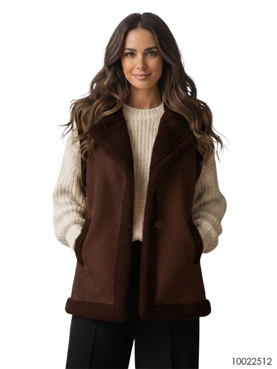 MOLDE CHAQUETA CHALECO MUJER 2512