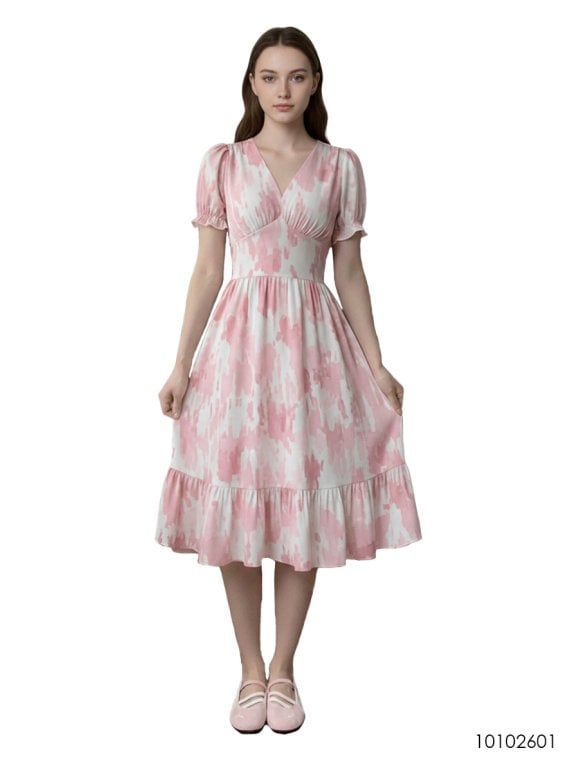 MOLDE VESTIDO IMPERIO MUJER 2601