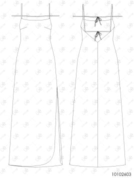 MOLDE VESTIDO NOVIA MUJER 2603