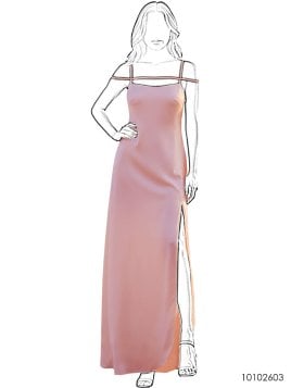 MOLDE VESTIDO NOVIA MUJER 2603