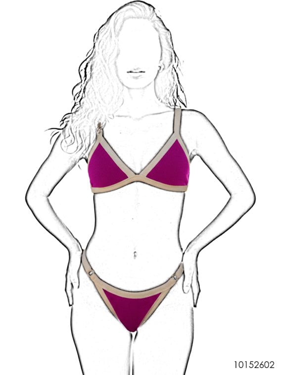 MOLDE TRAJE DE BAÑO 2 PIAZAS MUJER 2602