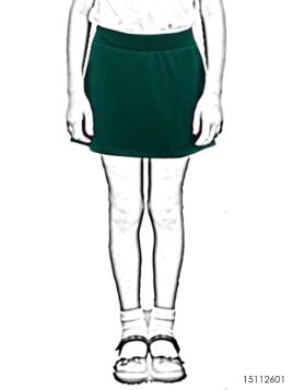 MOLDE ESCOLAR FALDA CON SHORT 2601