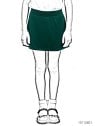 MOLDE ESCOLAR FALDA CON SHORT 2601