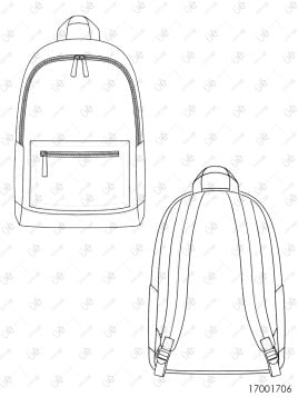 MOCHILA BASICA 1706