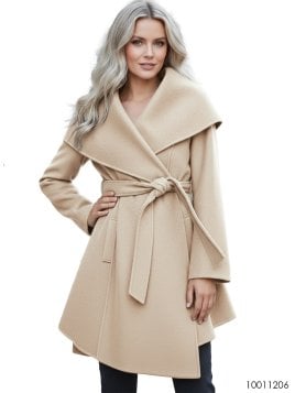 MOLDE ABRIGO CUELLO AMPLIO MUJER 1206