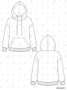 MOLDE POLERON BASICO MUJER 2601