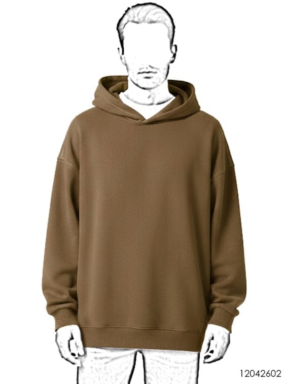 MOLDE POLERON BASICO OVERSIZE HOMBRE 2602