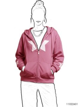 MOLDE POLERON CHAQUETA NIÑA 2601