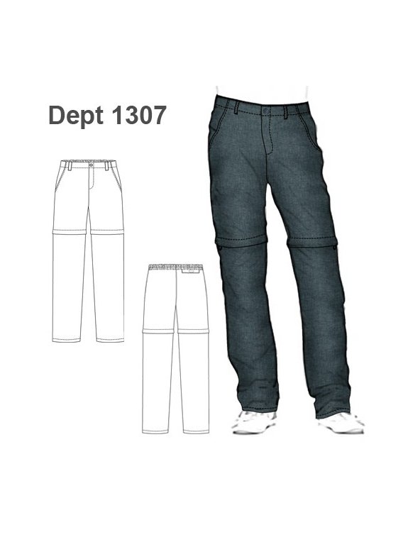 DEPORTE PANTALON TREKKING 1307