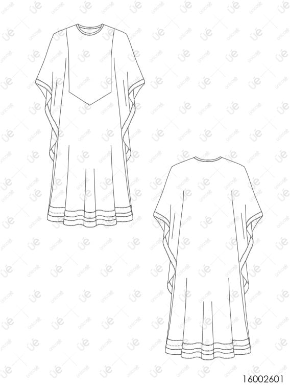 MOLDE TUNICA CORO RT 2601