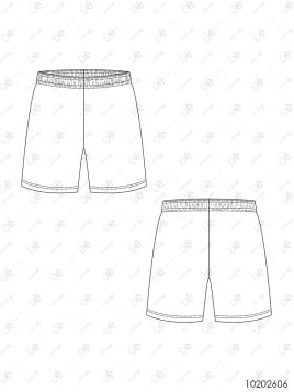 MOLDE DEPORTE SHORT BASICO 2606