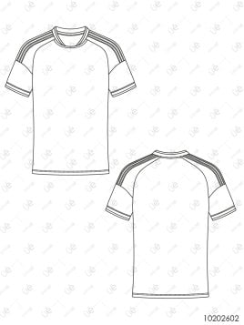 MOLDE DEPORTE CAMISETA FUTBOL 2602
