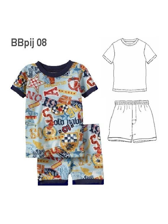 PIJAMA 2 PIEZAS BEBE 0908