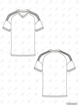 MOLDE DEPORTE CAMISETA FUTBOL 2603