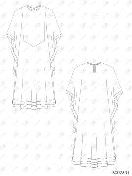 MOLDE TUNICA CORO RT 2601