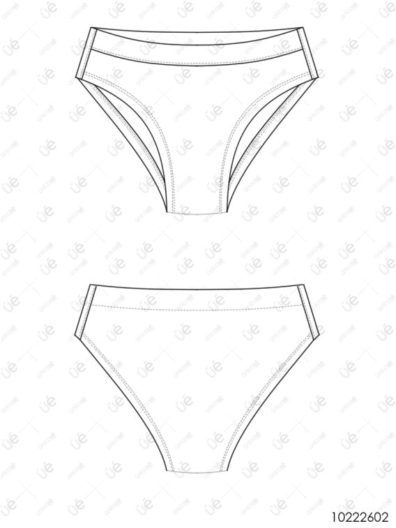 MOLDE INTERIOR CALZON MENSTRUAL MUJER 2602