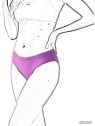 MOLDE INTERIOR CALZON MENSTRUAL MUJER 2602