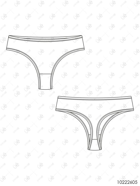 MOLDE INTERIOR COLALESS MUJER 2605