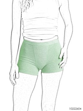 MOLDE INTERIOR BOXER MENSTRUAL MUJER 2604