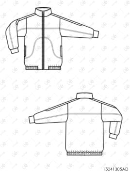 MOLDE POLERON ESCOLAR CORTES 1305AD