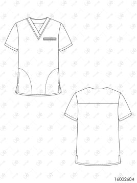 MOLDE CHAQUETA SANITARIA RT 2604