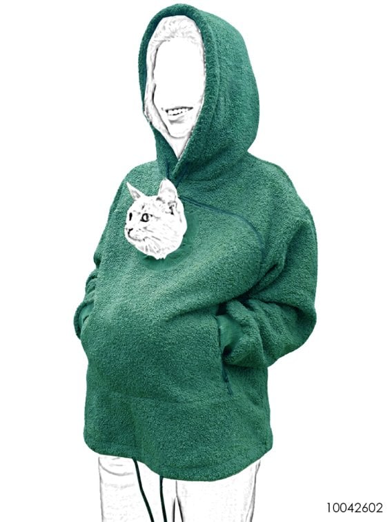 MOLDE POLERON PORTA MASCOTA MUJER 2602