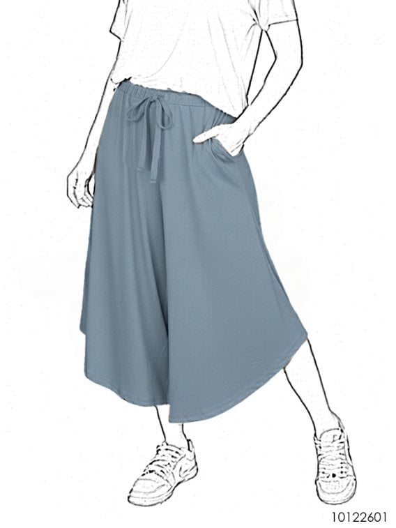 MOLDE PANTALON  PANTACOURT MUJER 2601