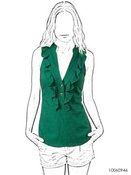 BLUSA SIN MANGAS MUJER 0946