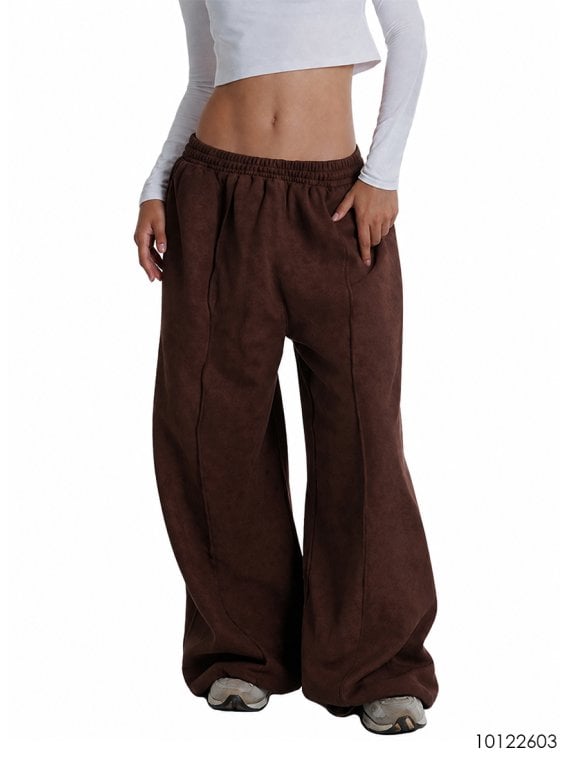 MOLDE PANTALON JOGGING OVERSIZE MUJER 2603