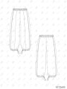 MOLDE PANTALON JOGGING OVERSIZE MUJER 2603